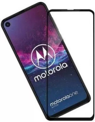AB PRIME Edge To Edge Tempered Glass for Motorola One Action(Pack of 1)