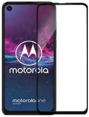 AB PRIME Edge To Edge Tempered Glass for Motorola One Action(Pack of 1)