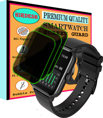 hirdesh Screen Guard for Fire-Boltt Ninja Calling(Pack of 3)