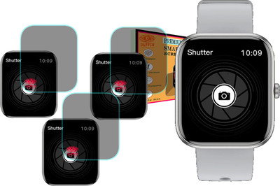 daffin Screen Guard for fire-boltt ninja call 2(Pack of 3)