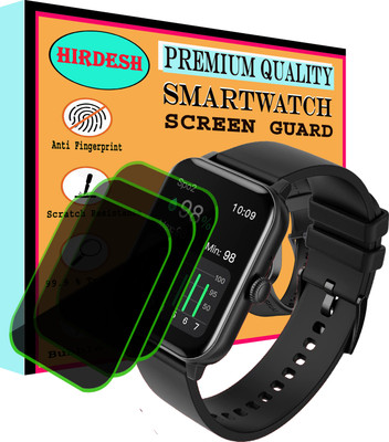 hirdesh Screen Guard for Fire-Boltt Ninja Calling(Pack of 3)