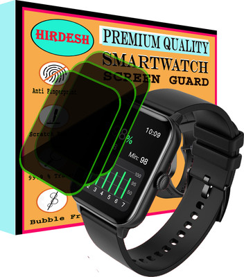 hirdesh Screen Guard for Fire-Boltt Ninja Calling(Pack of 3)