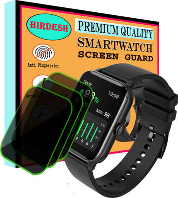 hirdesh Screen Guard for Fire-Boltt Ninja Calling(Pack of 3)