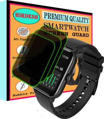 hirdesh Screen Guard for Fire-Boltt Ninja Calling(Pack of 3)