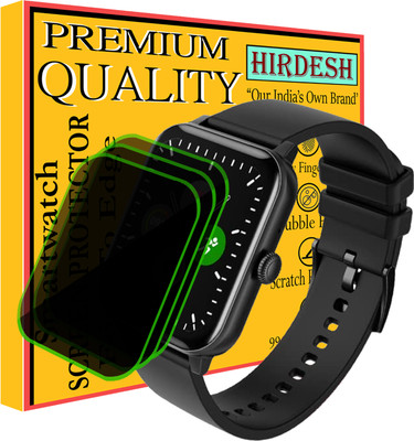 hirdesh Screen Guard for Fire-Boltt Ninja Calling(Pack of 3)