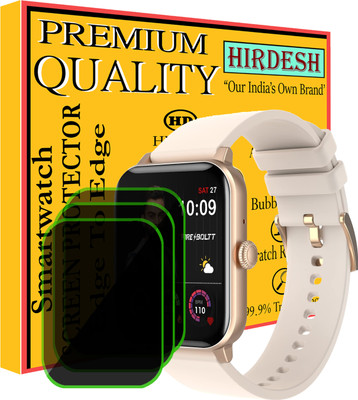 hirdesh Screen Guard for Fire-Boltt Ninja Calling.(Pack of 3)