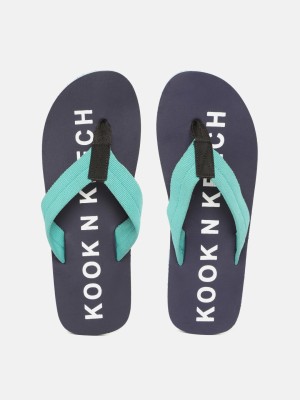 Kook N Keech Men Flip Flops(Green , 6)