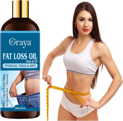 Oraya Slimming Fat Burner Oil for Fat Loss Fat Burner Weight Loss Slimming Oil -(100 ml)