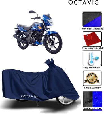 AUTOCAD Waterproof Two Wheeler Cover for TVS(Flame SR125, Blue)