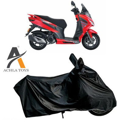 achla toys Waterproof Two Wheeler Cover for Aprilia(SXR 160, Black)