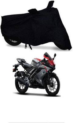 Mdstar Waterproof Two Wheeler Cover for Yamaha(R15 V3, Black)