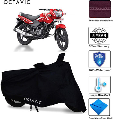 AUTOCAD Waterproof Two Wheeler Cover for TVS(Sport, Black)