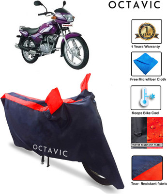 octavic Waterproof Two Wheeler Cover for TVS(Max, Red)