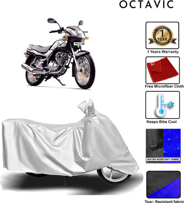 octavic Waterproof Two Wheeler Cover for TVS(Fiero F2, Silver)