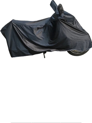 Mdstar Waterproof Two Wheeler Cover for Royal Enfield(Standard 350, Black)