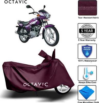 AUTOCAD Waterproof Two Wheeler Cover for TVS(Max, Maroon)