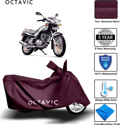 AUTOCAD Waterproof Two Wheeler Cover for TVS(Fiero F2, Maroon)