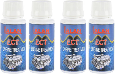 Lalan ECT - Engine Oil Additive Pack of 4 (200 ml) Synthetic Blend Engine Oil(0.2 L, Pack of 4)