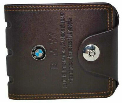 nefta world Men Brown Artificial Leather Wallet(4 Card Slots)