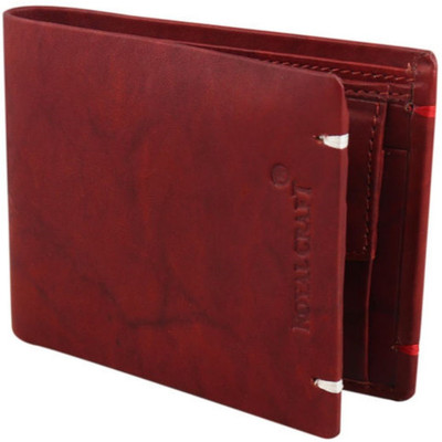 nefta world Men Brown Artificial Leather Wallet(4 Card Slots)