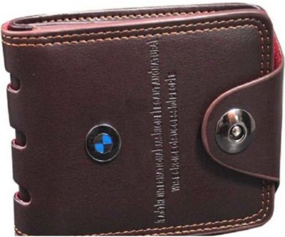 nefta world Men Brown Artificial Leather Wallet(3 Card Slots)