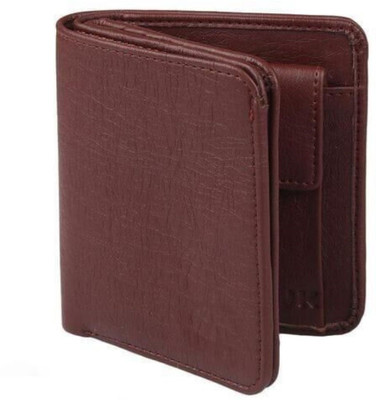 nefta world Men Brown Artificial Leather Wallet(4 Card Slots)