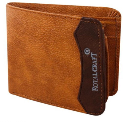 nefta world Men Brown Artificial Leather Wallet(4 Card Slots)