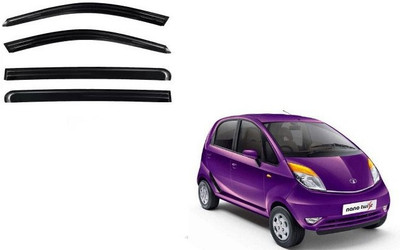 GEPRONIX For Front, Rear Wind Deflector(Tinted Tata Nano)