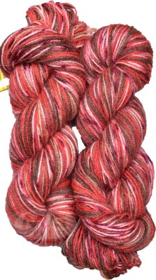 M.G Enterprise Vardhman Fashionist MG Peach Blossom (200 gm) Wool Hank Hand knitting wool
