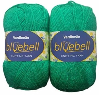 KYSS Vardhman Bluebell Wool Hand Knitting Wool/Art Craft Yarn, Shade No-59, 500 GM