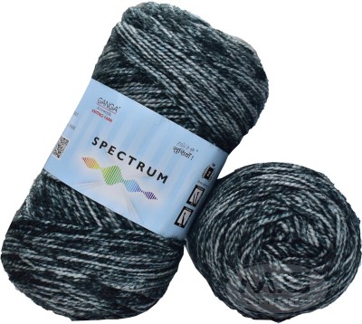 Simi Enterprise Ganga Spectrum S_M Carbon morphankhi (300 gm) wool ART-ABBD