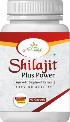 naturalyf Shilajit plus power Resin Supports Strength, Stamina And Energy For Men&Women