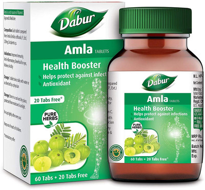Dabur Amla Tablets Health Booster(80 Tablets)