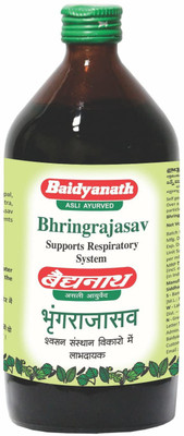 Baidyanath Bhringrajasav | Supports Respiratory System | Vitality and Stamina - 450 ml(450 ml)