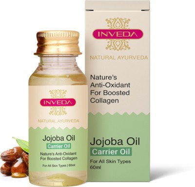 Inveda Jojoba Oil, Prevent Fine Lines, Wrinkles Gives Nourished Skin & Hair(60 ml)