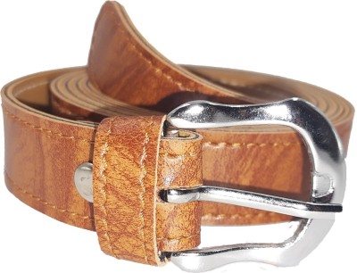 Exotique Women Casual, Party, Evening Tan Artificial Leather Belt