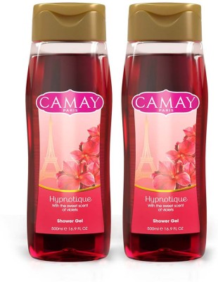 Camay Paris Hypnotique Shower Gel 500ml (PO2)(2 x 500 ml)