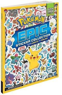 Pokemon Epic Sticker Collection 2nd Edition: From Kanto to Galar: Volume 2(English, Paperback, Pikachu Press)