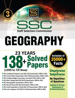 SSC GEOGRAPHY SOLVED PAPERS ENGLISH 1999-2019(English, Paperback, SD Publication)