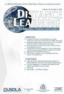 Distance Learning Volume 18 Issue 4 2021(English, Paperback, unknown)