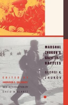 Marshal Zhukov's Greatest Battles(English, Paperback, Zhukov Georgi K.)