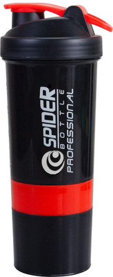 FOBHIYA 500 ml Plastic Sipper(Pack of 1, Red)