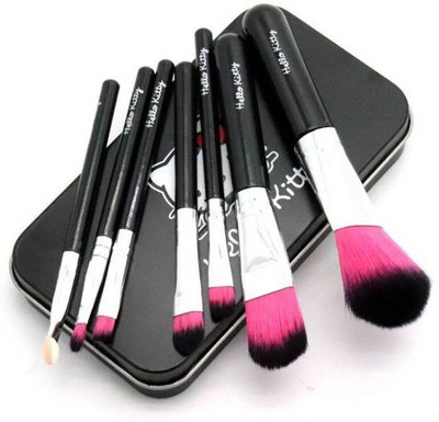 MY TYA Beauty Hello Complete Set of Kitty Makeup Brushes for Girls(Pack of 7)