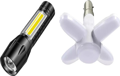 Stylopunk 200 W Basic Decorative B22 LED Bulb(White, Pack of 2)