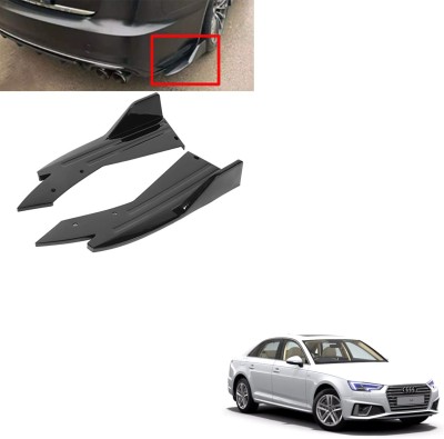 SEMAPHORE Plastic Car Bumper Guard(Black, Pack of 2, Audi, A4)