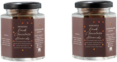 la chocoallure Plain Dark Chocolate Fudges(2 x 50)