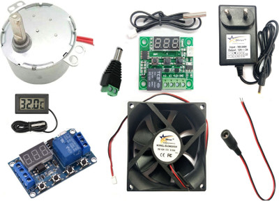 DHRUV-PRO Best Combo for DIY Incubator W1209 Thermostat Electronic Components Electronic Hobby Kit