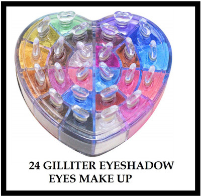 KAIASHA 24 color shimmer powder eyeshadow | shimmer eyeshadow powder 10 g(MULTI)