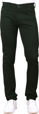 AWACK Regular Men Green Jeans