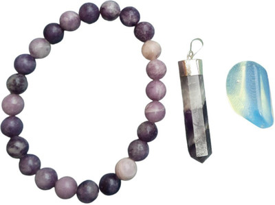 Maitri Export Stone Purple, Blue Jewellery Set(Pack of 1)